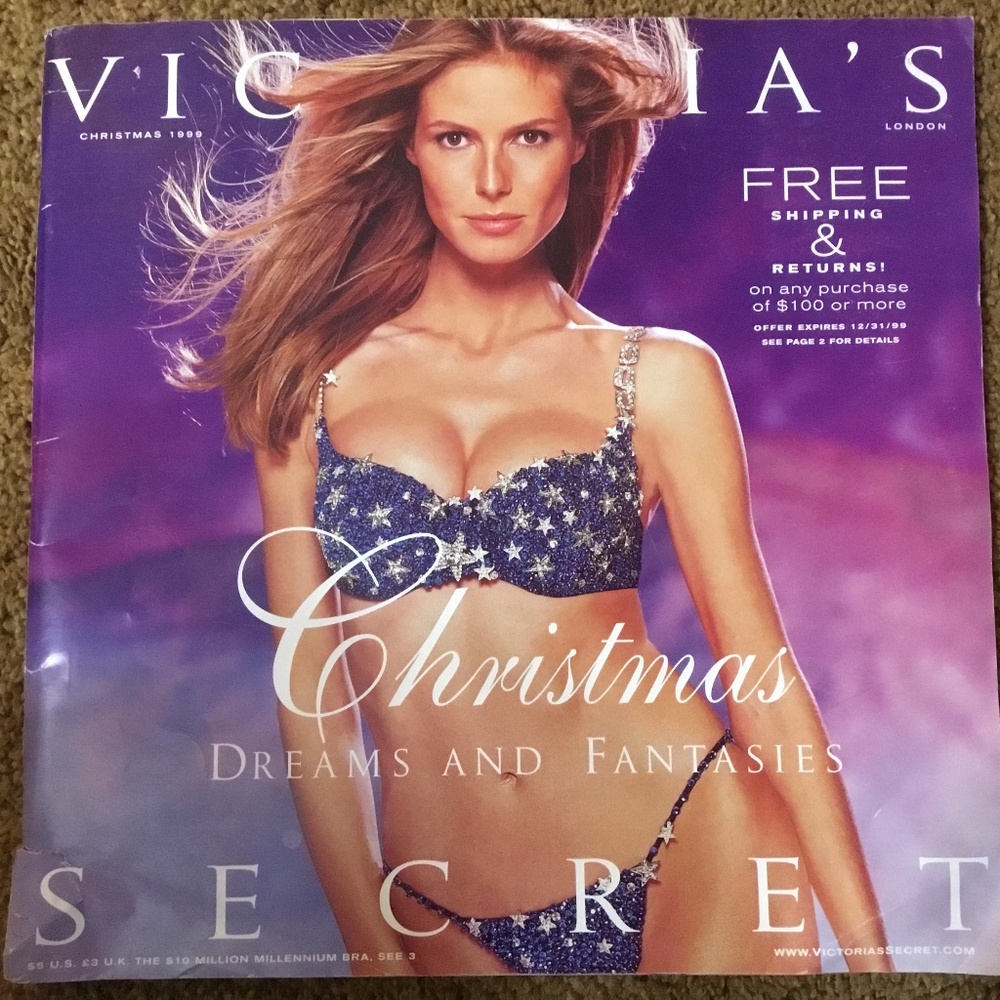 Victoria’s Secret HEIDI Klum Christmas 1999